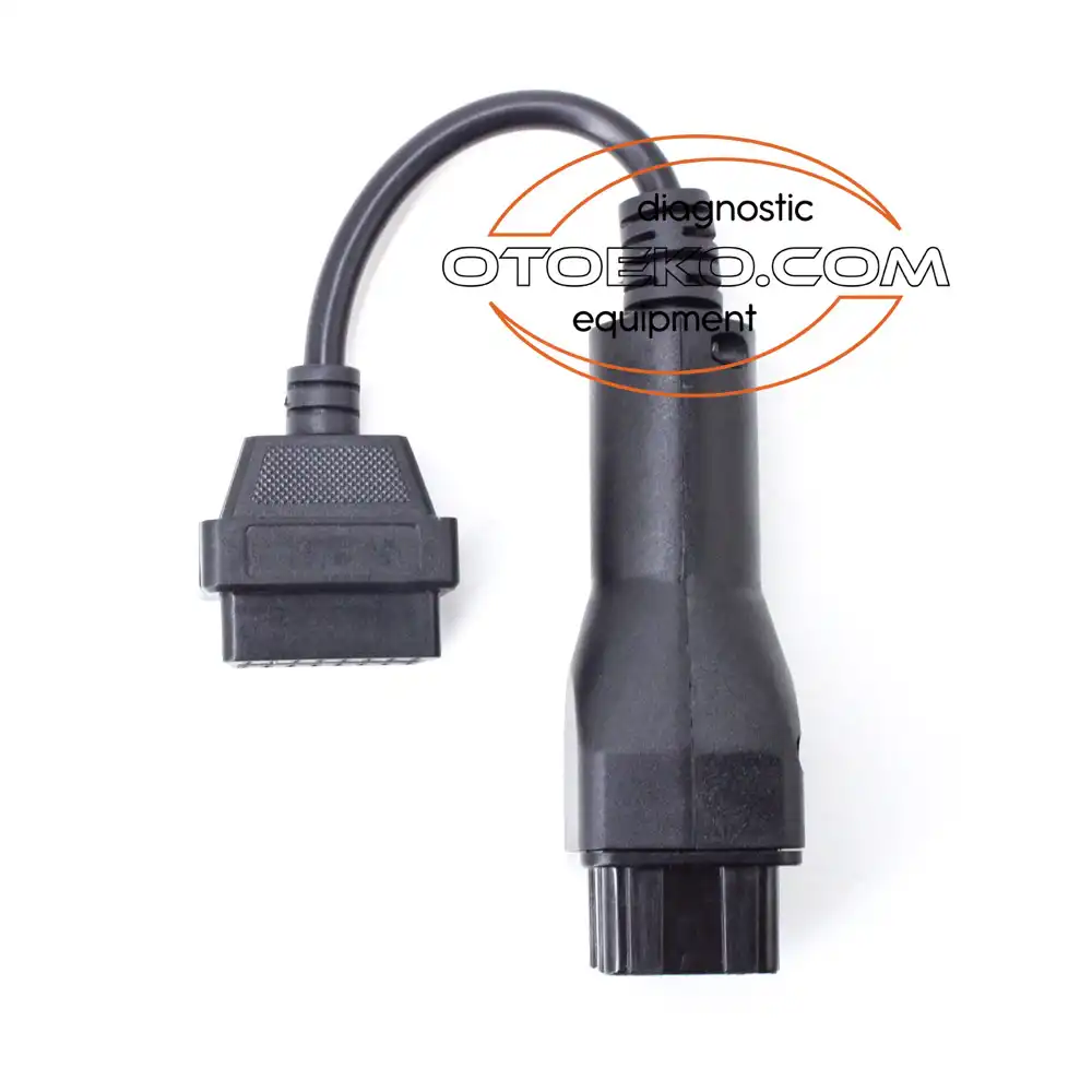 Renault 12 Pin – Obd2 OBD2 Diagnostic Adapter Cable / Heavy-Duty Truck & Bus - 5